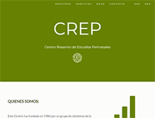 Tablet Screenshot of crep.org.ar